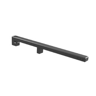 MiniUni Wall Bracket Safety Pin Black, ABS